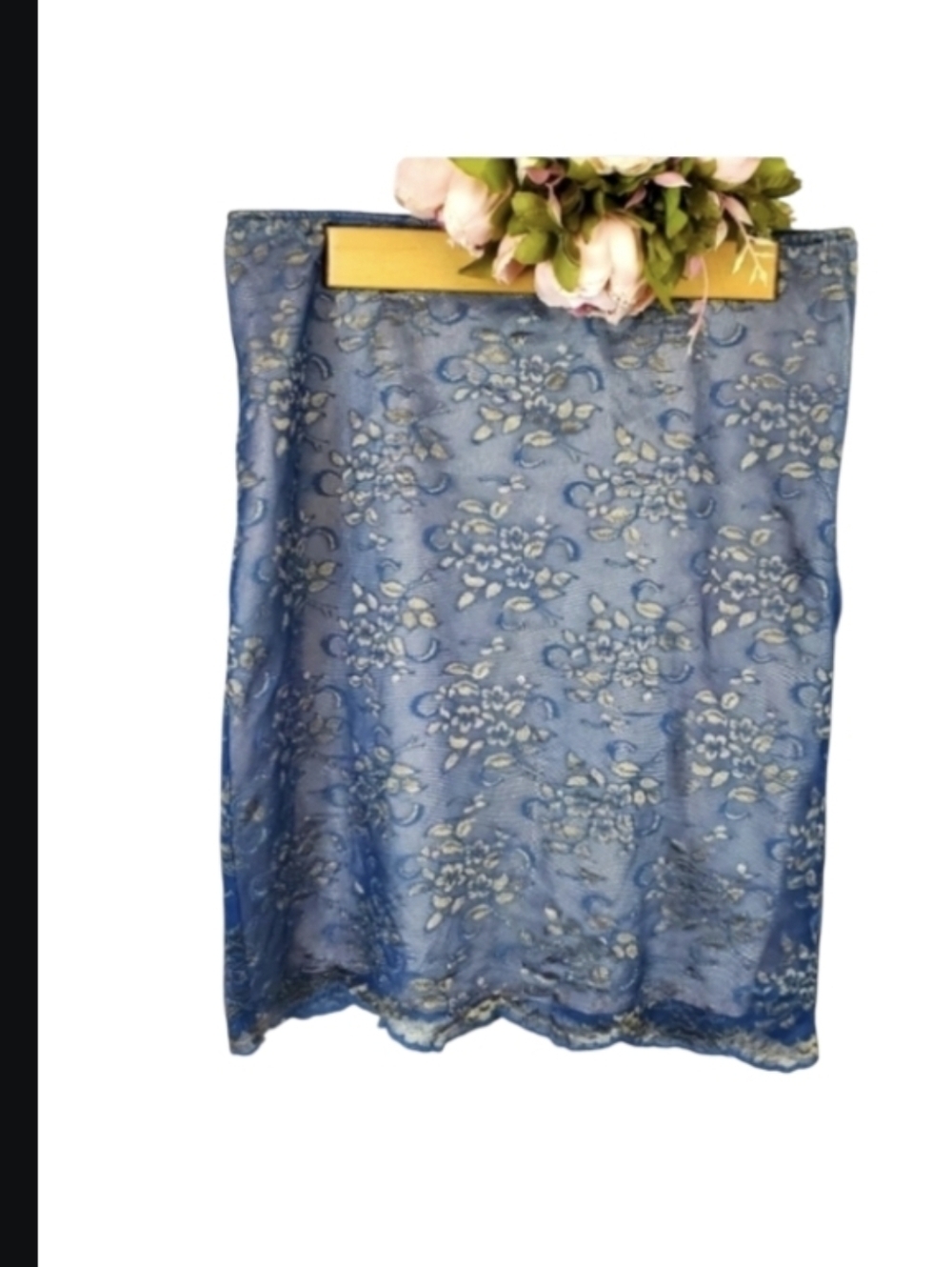 Vintage Free People Lacey Skirt *flaw*
